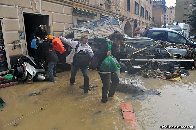 Наводнение в италии
