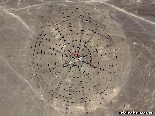 снимок пустыни гоби со спутника google