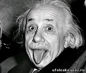Эйнштейн с языком