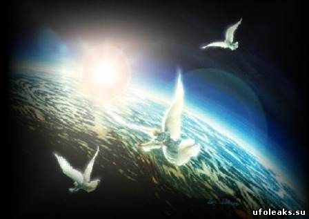Ангелы в космосе и околоземном пространстве